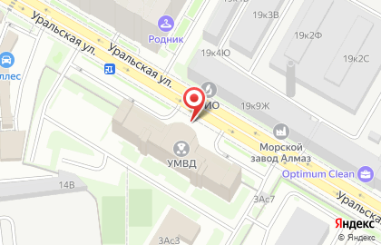 Магазин дверей Profildoors на Василеостровской на карте