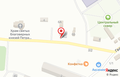 Магазин зоотоваров Новый на карте