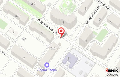 Кондитерский магазин Конфетный рай в Твери на карте