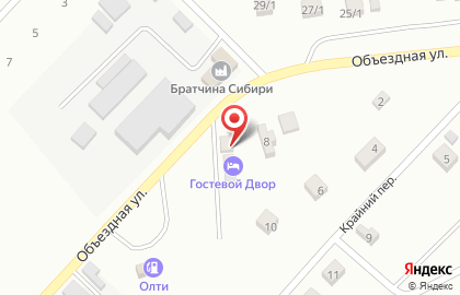 Гостевой двор в Белокурихе на карте