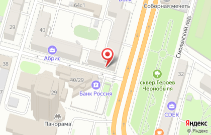 Оптовая фирма Парта+ на Советской улице на карте