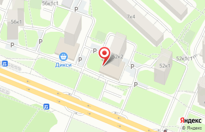 Супермаркет Пятёрочка в Москве на карте
