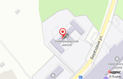 Шахматная школа EduChess в рабочем поселке Заречье на карте