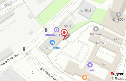 Шинный центр Шинный Отель на Старокалужском шоссе на карте