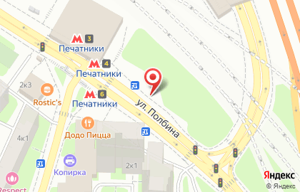 Колбасы Останкино на улице Гурьянова на карте