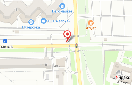 Автосервис в Уфе на карте