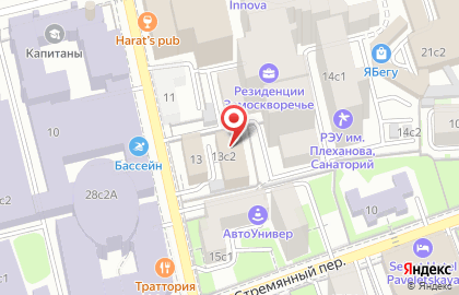 Туристическое агентство Ветатур на Серпуховской на карте
