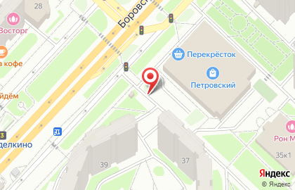 Киоск бытовых услуг на Новопеределкино на карте