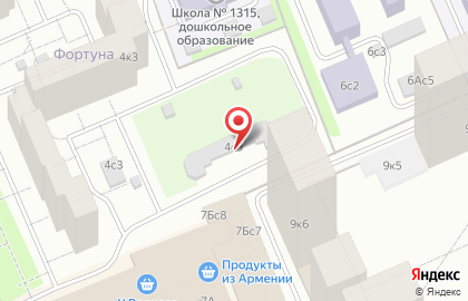 Автокомплекс в Головинском районе на карте