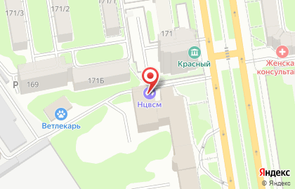 Тренажерный зал НЦВСМ на карте