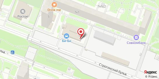 Салон красоты Эпатаж в Строгино на карте