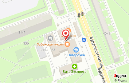 Кафе узбекской кухни в Санкт-Петербурге на карте