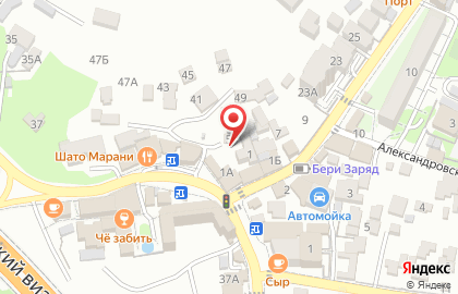 Лаверна на улице Дарвина на карте
