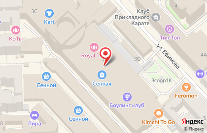 Салон женской одежды Модистка на карте