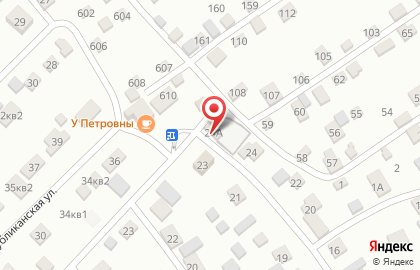 Магазин Белая Юрта в Советском районе на карте