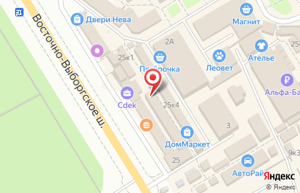 Многопрофильная фирма Оккервиль в Санкт-Петербурге на карте