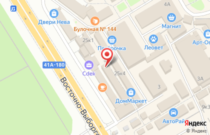 Многопрофильная фирма Оккервиль в Санкт-Петербурге на карте