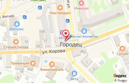 Салон связи Связной в Нижнем Новгороде на карте