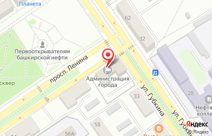 Терминал СберБанк на проспекте Ленина, 60 в Ишимбае на карте