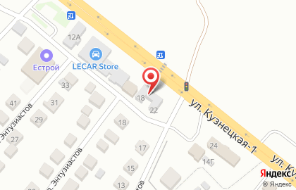 Магазин автозапчастей в Волгограде на карте