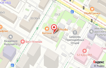 Компания по оказанию юридических услуг Иванова Д.В. на улице Кржижановского на карте