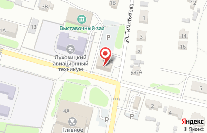 Луховицкие просторы на карте