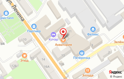 Микрокредитная компания РосДеньги на улице Ленина на карте