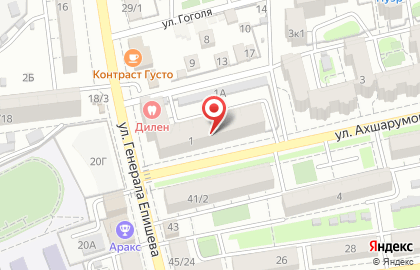 Салон-парикмахерская Лагуна в Астрахани на карте