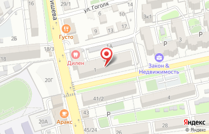 Салон-парикмахерская Лагуна в Астрахани на карте