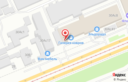 Магазин мебели Наш-диван в Ленинском районе на карте