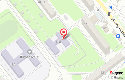 Радость моя на Интернациональной улице на карте