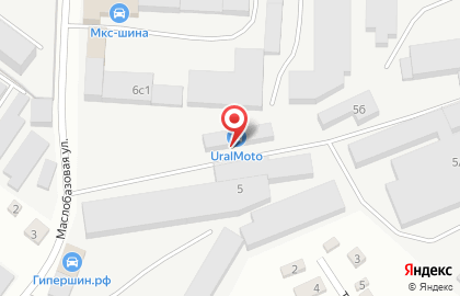 Компания Абм-мото на Маслобазовой улице на карте