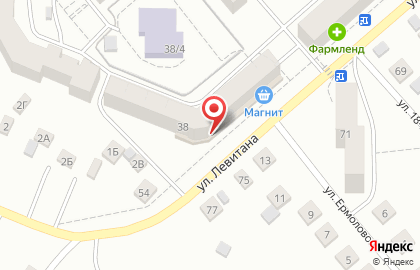 ОАО Банкомат, Уральский банк Сбербанка России на улице Левитана на карте