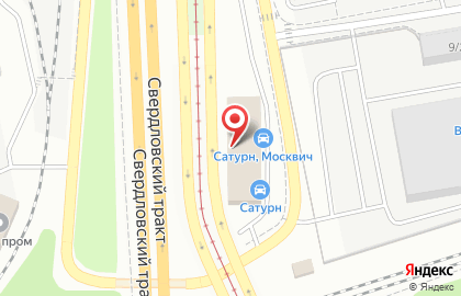 Официальный дилер Renault Сатурн на Свердловском тракте на карте