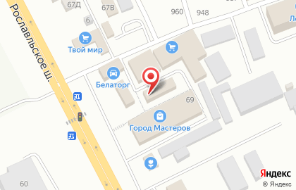 Территория сеток на карте