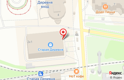 Ресторан Carl`s Jr в Приморском районе на карте
