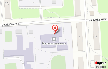 Начальная общеобразовательная школа в Перми на карте