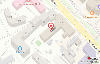 Банкомат Банк ВТБ 24, филиал в г. Якутске на улице Кирова, 17 на карте