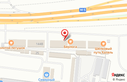 Кафе ресторанного типа Любимое в Октябрьском районе на карте