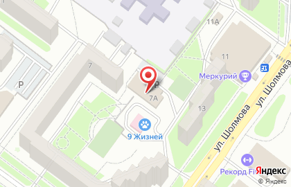Продовольственный магазин Стимул-С в Засвияжском районе на карте