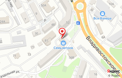 Банкомат СберБанк во Владивостоке на карте