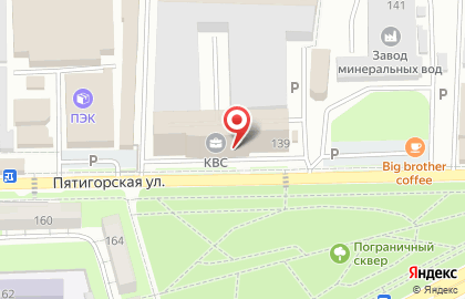 Деловой центр КВС на карте