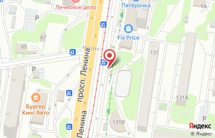 Киоск по продаже хлебобулочных изделий в Центральном районе на карте