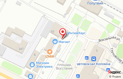 Магазин кондитерских изделий Вкусняшка на площади Восстания на карте