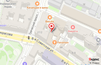 Кранти на 8-ой Советской улице на карте