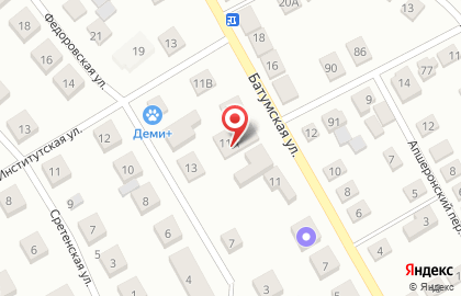 Автосервис в Оренбурге на карте
