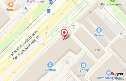 Банкомат Банк ЗЕНИТ на Московском проспекте, 128а на карте