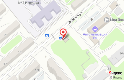 Авоська на Зелёной улице на карте