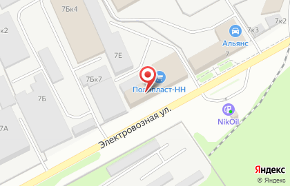 Оптовая компания Rossko на Электровозной улице на карте