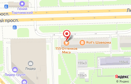 Окна Форте на Ленинском проспекте на карте